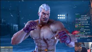 【TEKKEN7/PS4】のろま/ブライアン(NOROMA/BRYAN) vs 吉光,ドラグノフ,マスターレイヴンetc ::ノロマランクマ配信より