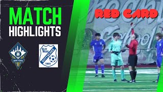 Intense MLS Next Game: FA Euro vs. Gottschee | Red Card Moment!