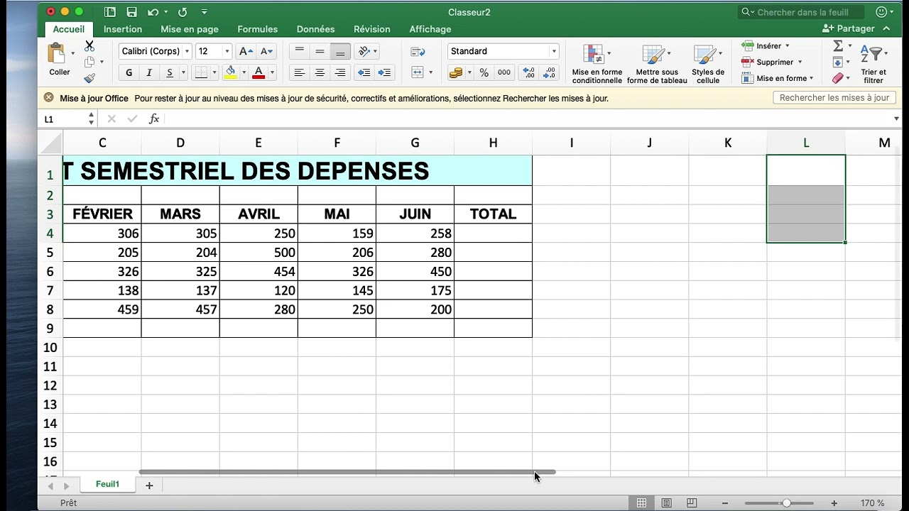 Cours Microsoft Excel Pour Débutant - YouTube