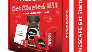 Nescafe | coffee | get started kit | unboxing \u0026 giveway