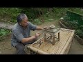 bamboo is combined into a bridge the carpenter s ingenuity woodworking bridge carpentry