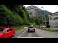 driving in switzerland swiss roads of grindelwald to interlaken in 4k