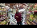 vlog global bazaar turkish market tour walk through trying some delicious food