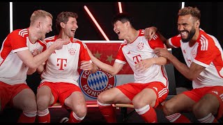 De Ligt, Müller & Choupo-Moting get a Korean Lesson from Minjae 😃 | eFootball x FC Bayern