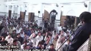Syed Shuja Rizvi Noha-BARSI USTAD SIBTE JAFAR