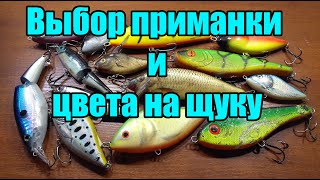 Как правильно выбрать лучшую приманку и цвет на щуку?