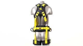 PN 56(OR) Revolta Climbers Harness with 3 Adjustment \u0026 4 Attachment Points