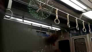 [電車から見るのが一番！]なにわ淀川花火大会を電車から見る。新快速米原行き