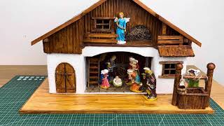 DIY NATIVITY SCENE || DIY CHRISTMAS CRIB