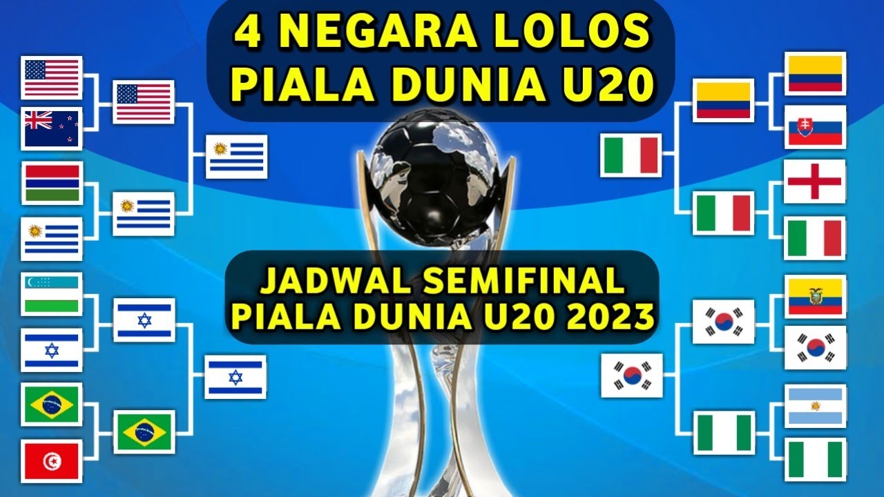 4 Negara Lolos Ke Semifinal Piala Dunia U20 - Jadwal Semifinal Piala ...