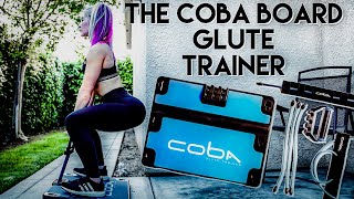 HOW TO BUILD BETTER GLUTES WITH THE COBA BOARD GLUTE TRAINER || PORTABLE HOME GYM