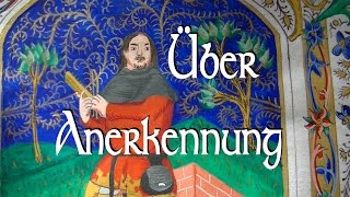 Über Anerkennung (und meine Urkunde)