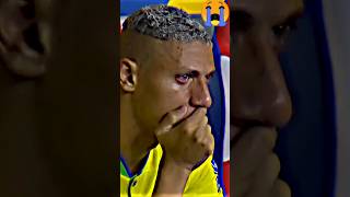 Richarlison in tears after being taken off 😭😢