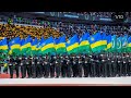 Colorful Rwanda Defence Force Parade at Amahoro Stadium - President Kagame's Inauguration Ceremony