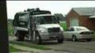 Affordable Waste Systems garbage truck (2)