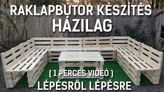 RAKLAPBÚTOR KÉSZÍTÉS HÁZILAG (Lépésről lépésre videó) - 1 perces videó