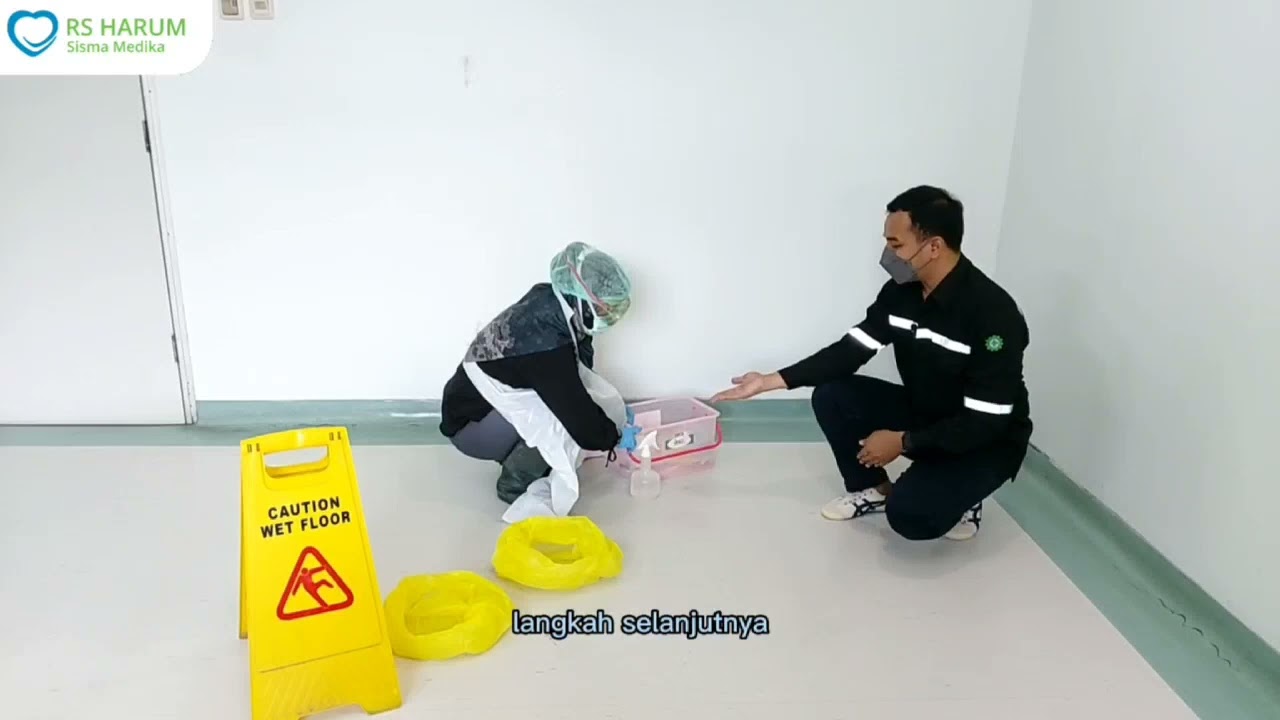 PROSEDUR PENANGANAN TUMPAHAN B3 MENGUNAKAN SPILL KIT - YouTube