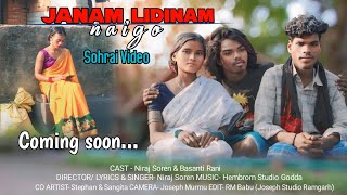 JANAM LIDINAM NAIGO // PROMO // NIRAJ SOREN \u0026 BASANTI RANI // NEW SANTHALI SOHRAI VIDEO 2025