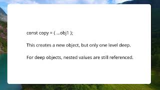 JavaScript Objects Part 2 – Advanced
