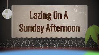 Lazing on a Sunday Afternoon - Queen lyric video