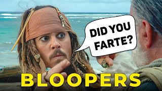 JOHNNY DEPP - Bloopers, Gag reel, Outtakes COMPILATION (Pirates of the Caribbean, The Lone Ranger)