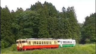 小湊鉄道上総大久保⇒月崎を行くキハ40