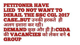 Ssc cgl 2017 scam case some petitioner wants stay...who were initially supporting