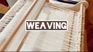 [手織り]卓上織り機で経糸を張ってみた　オリヴィエ60 How to weave