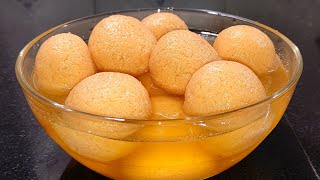 Orange Rasgulla | ऑरेंज रसगुल्ला | কমলার রসগোল্লা | Bengali Rasgulla recipe