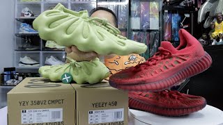 (廣東話) [5日著後感] Yeezy 350 CMPCT + Yeezy 450 開箱 unboxing + Sizing