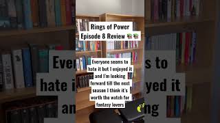 Rings of Power (LOTR) Review 📚📚📕 #shorts #books