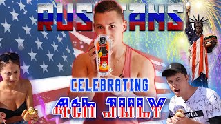 RUSSIANS TRYING AMERICAN BBQ | TRYING BLAIRS ULTRA DEATH | 4th JULY