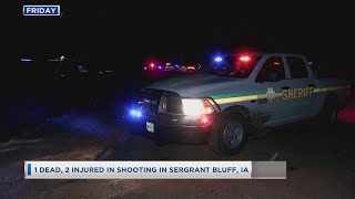 1 Dead, 2 Injured In Shooting In Sergeant Bluff, IA