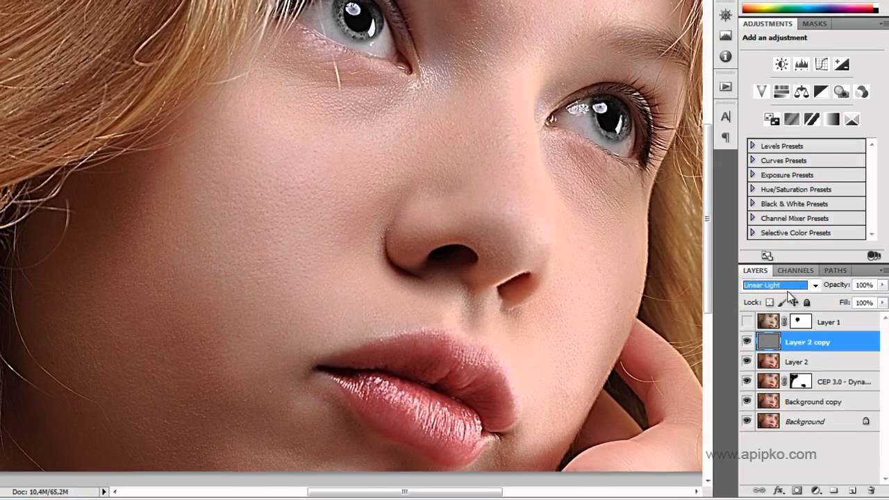 Easy Tutorial - Quick Retouch Skin In Photoshop CS5 With The Full ...