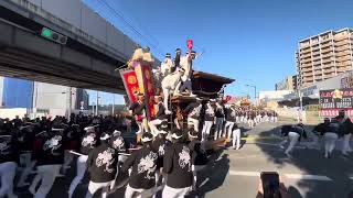 2024年10月13日 東岸和田地区午後曳行