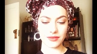 1940s Headscarf Turban Tutorial⎟VINTAGE TIPS & TRICKS