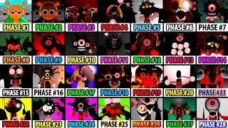 Incredibox Sprunki Mix All Phases: Phase 10 VS Phase 15 VS Phase 20 VS Phase 25 VS Phase 28