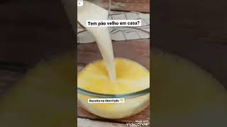 Dica de como aproveitar Pão velho amanhecido