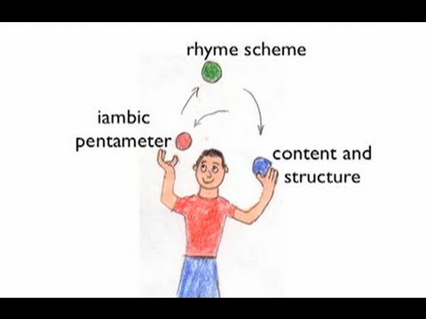 How do you write a sonnet?