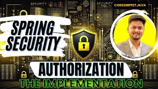 Spring Security Authorization Implementation Explained 🔒 | Roles & Permissions