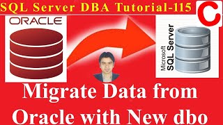 Migrate Data from Oracle to SQL Server with SSMA with different dbo #migration #database #sqlserver