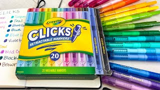 NEW Crayola Clicks Markers: Color Names and How to Use