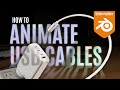Animate USB Cables in Blender (easy peasy)