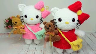 МК HELLO KITTY И МИНИ-МИШКА ❤ 1-Я ЧАСТЬ (ручки, ушки, хвостик)