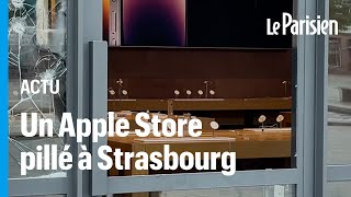 Mort de Nahel : un Apple Store attaqué et pillé à Strasbourg