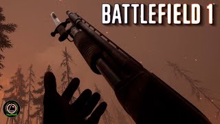 Battlefield 1 Aggressive shotgun gameplay (Model 10a Hunter) - No Commentary [4K]