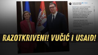 Vučić optužuje USAID za kriminal, ali je koristio njihove pare!