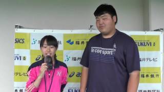 20160709 国体標準突破記録会 男子少年B砲丸投5kg A標準突破ｲﾝﾀﾋﾞｭｰ