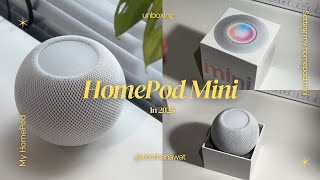 🤍 HomePod Mini Unboxing & Set up in 2025 I  TON THANAWAT
