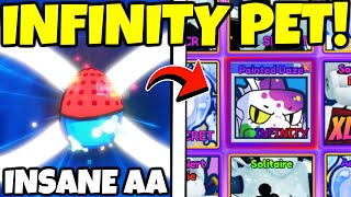I Got an INFINITY PET and MORE from NOSTALGIA ADMIN ABUSE... (Bubble Gum Simulator INFINITY)